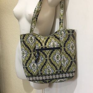 Vera Bradley green and blue bag